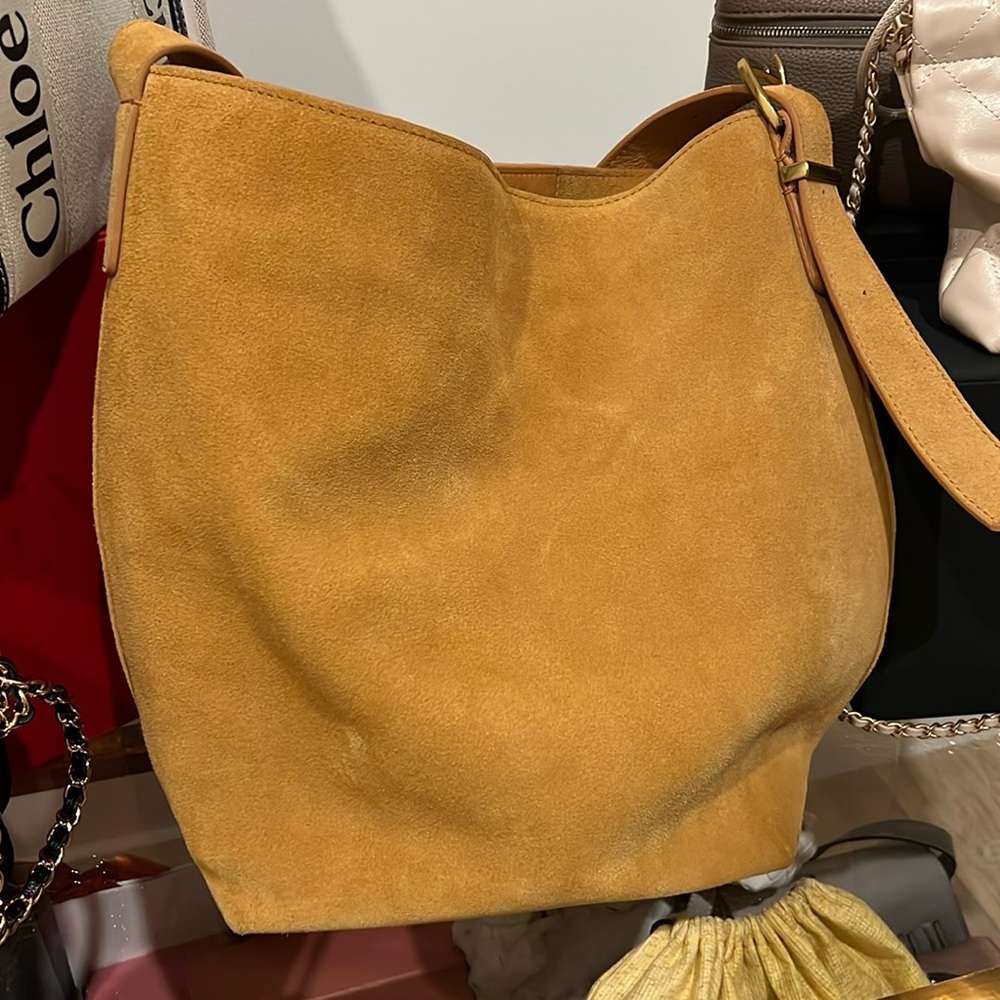 Margot Suede hobo bag